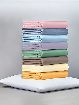 FORMESSE | Jersey-Spannleintuch "Bella Donna"  90/190 cm - 100/220cm (Natur) | lila